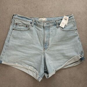 Abercrombie & Fitch High Rise Dad Short Sz 33/16